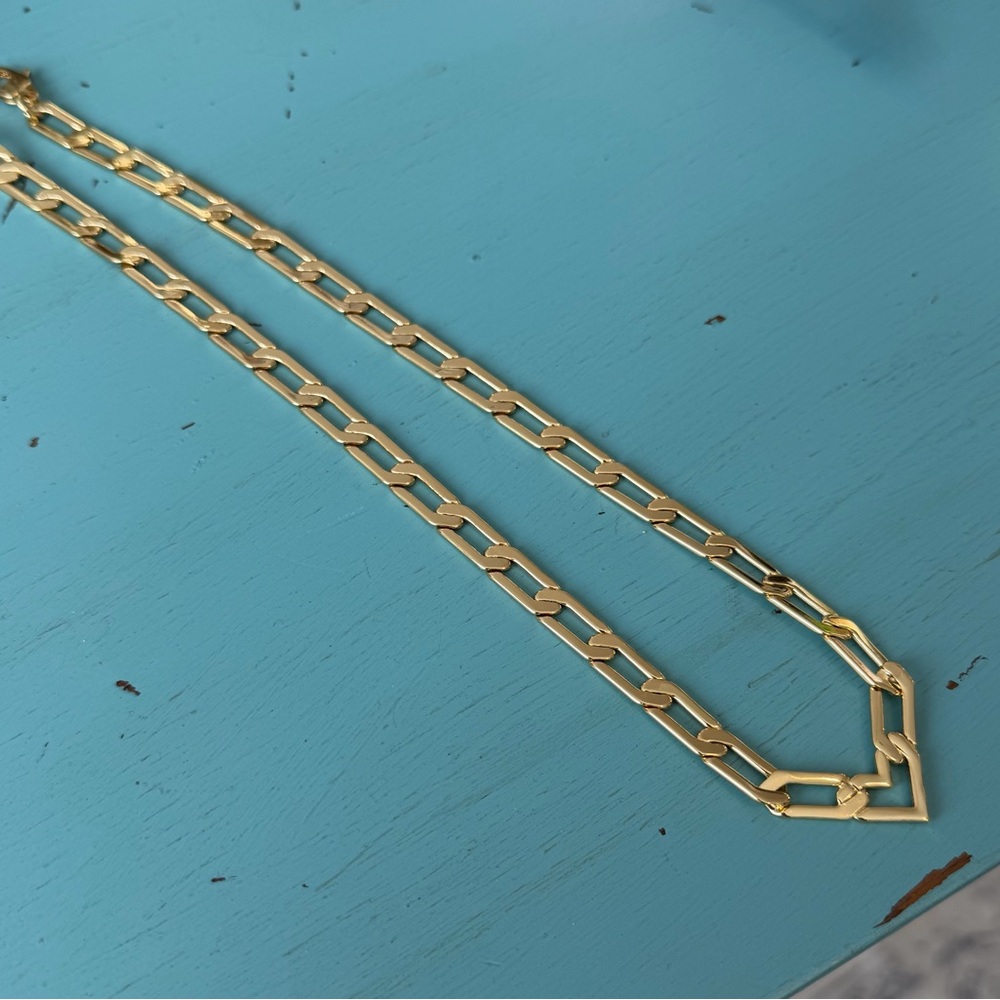 Jenny Bird Gold Link Necklace
